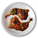1/4 Bbq Chicken 